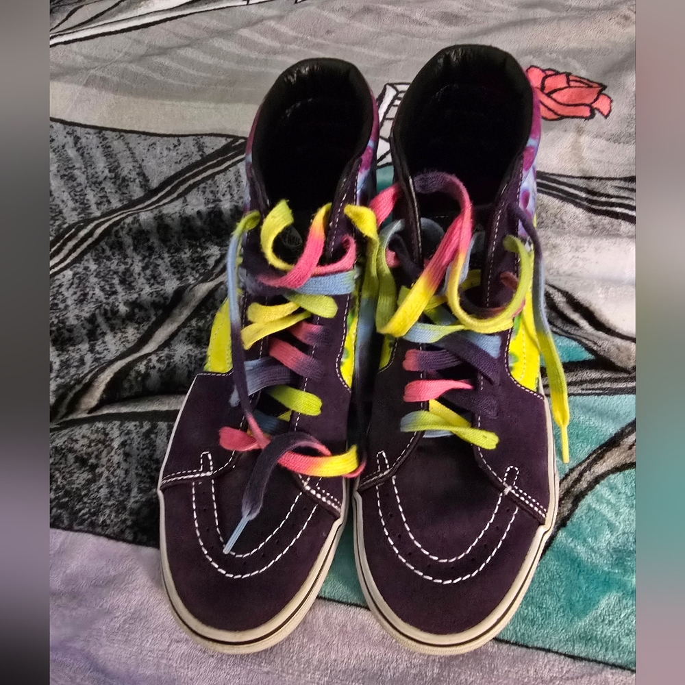 Vans Tie Dye Sneakers Size 9. 5 Women's